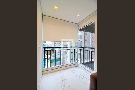 Varanda da Sala de apartamento para alugar com 2 quartos, 67m² em Jardim, Santo André