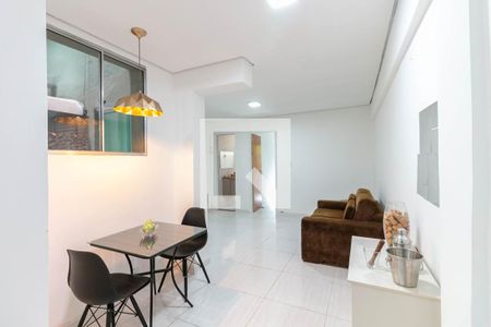 Sala de apartamento à venda com 1 quarto, 49m² em Serra, Belo Horizonte