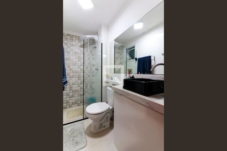 Banheiro de apartamento à venda com 1 quarto, 47m² em Jardim Paraíso, São Paulo