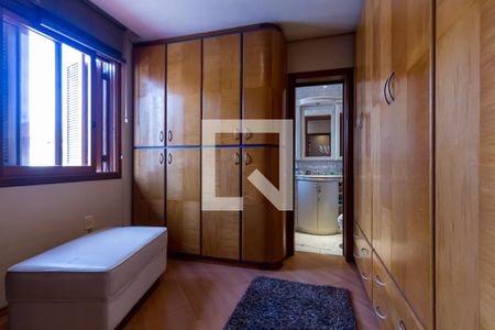 Closet - Suíte 1 de casa de condomínio à venda com 3 quartos, 214m² em Cristal, Porto Alegre