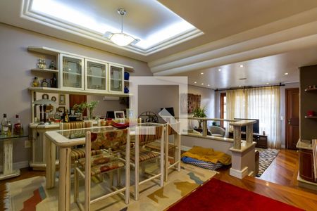 Sala de Jantar de casa de condomínio à venda com 3 quartos, 214m² em Cristal, Porto Alegre