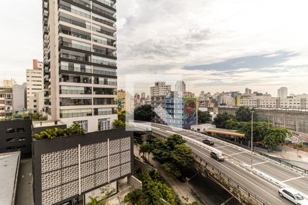 Vista do Apartamento de kitnet/studio para alugar com 1 quarto, 42m² em Santa Cecilia, São Paulo