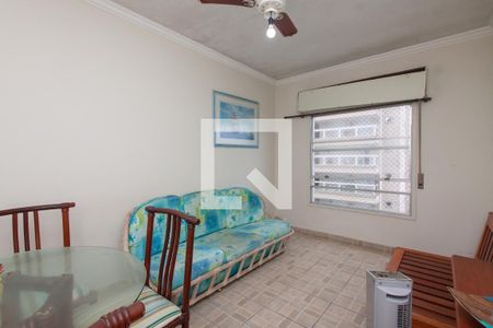 Sala de apartamento para alugar com 2 quartos, 75m² em Centro, Guarujá