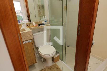 Banheiro suite de apartamento à venda com 2 quartos, 152m² em Vila Principe de Gales, Santo André