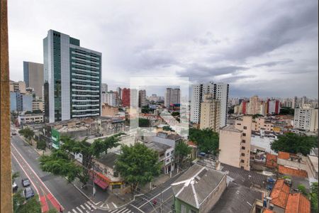 Sala - Vista de apartamento à venda com 1 quarto, 46m² em Liberdade, São Paulo