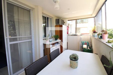 Varanda de apartamento à venda com 3 quartos, 98m² em Jacarepaguá, Rio de Janeiro