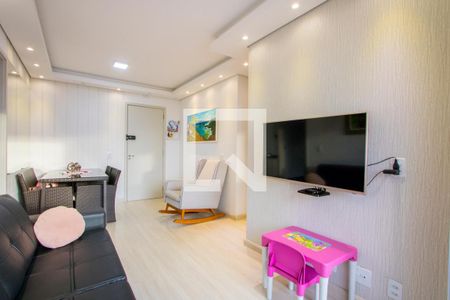 Sala de apartamento à venda com 2 quartos, 50m² em Jardim Jamaica, Santo André