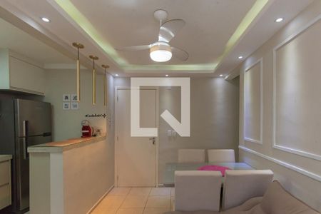 Sala de apartamento para alugar com 2 quartos, 45m² em Loteamento Parque São Martinho, Campinas