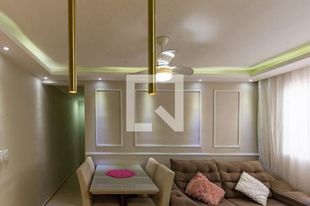 Sala de apartamento para alugar com 2 quartos, 45m² em Loteamento Parque São Martinho, Campinas