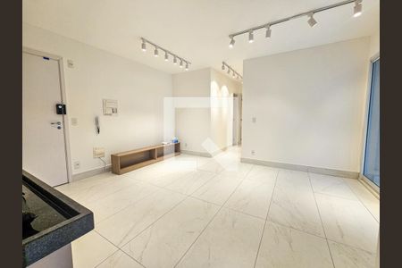 Sala/Cozinha de apartamento para alugar com 2 quartos, 66m² em Santo Amaro, São Paulo