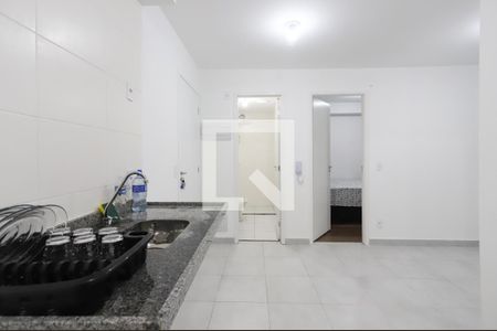Apartamento para alugar com 34m², 2 quartos e sem vaga Apartamento para alugar com 34m², 2 quartos e sem vagaCozinha e Área de Serviço