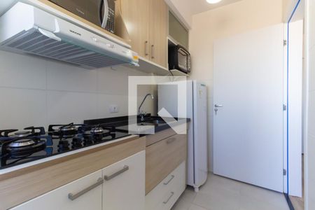 Studio para alugar com 27m², 1 quarto e sem vagaCozinha 