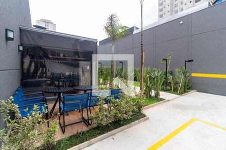 Studio para alugar com 27m², 1 quarto e sem vagaChurrasqueira