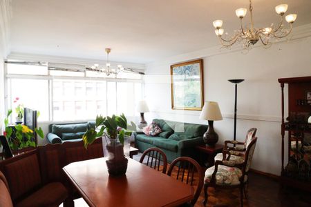 Sala de apartamento à venda com 3 quartos, 130m² em Higienópolis, São Paulo