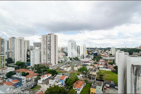 Vista da Sala de kitnet/studio à venda com 1 quarto, 26m² em Indianópolis, São Paulo