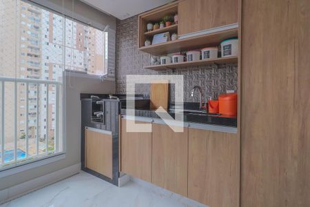 Varanda Gourmet de apartamento à venda com 3 quartos, 75m² em Belenzinho, São Paulo