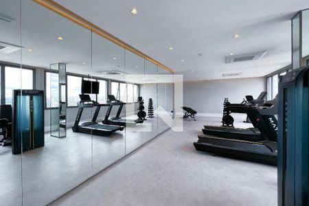 Studio à venda com 27m², 1 quarto e sem vagaAcademia