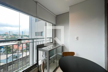 Studio à venda com 27m², 1 quarto e sem vagaVaranda
