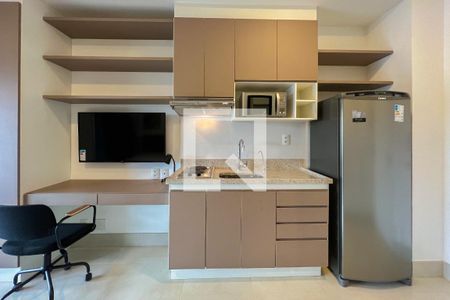 Studio à venda com 27m², 1 quarto e sem vagaCozinha