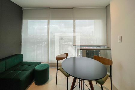 Studio à venda com 27m², 1 quarto e sem vagaVaranda