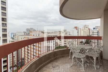 Varanda de apartamento à venda com 3 quartos, 151m² em Jardim Paulista, São Paulo