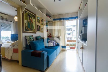 Sala de apartamento à venda com 1 quarto, 39m² em Santo Antônio, Porto Alegre