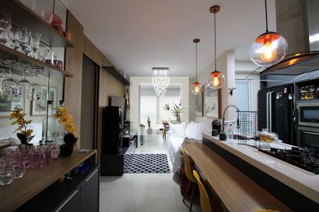Sala  de apartamento à venda com 3 quartos, 96m² em Barra Funda, São Paulo
