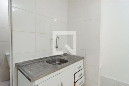 Cozinha de apartamento para alugar com 1 quarto, 25m² em Vila Clementino, São Paulo