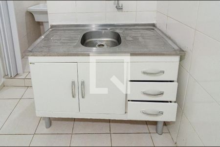 Cozinha de apartamento para alugar com 1 quarto, 25m² em Vila Clementino, São Paulo