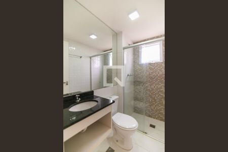 Banheiro de apartamento à venda com 1 quarto, 40m² em Jardim Ampliação, São Paulo