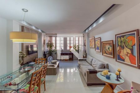 Sala de apartamento à venda com 3 quartos, 121m² em Laranjeiras, Rio de Janeiro
