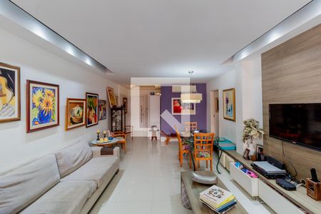 Sala de apartamento à venda com 3 quartos, 121m² em Laranjeiras, Rio de Janeiro