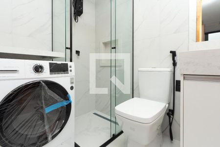 Studio para alugar com 15m², 1 quarto e sem vaga Studio para alugar com 15m², 1 quarto e sem vagaBanheiro