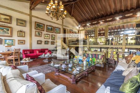Sala de Estar de casa de condomínio à venda com 5 quartos, 811m² em Barra da Tijuca, Rio de Janeiro