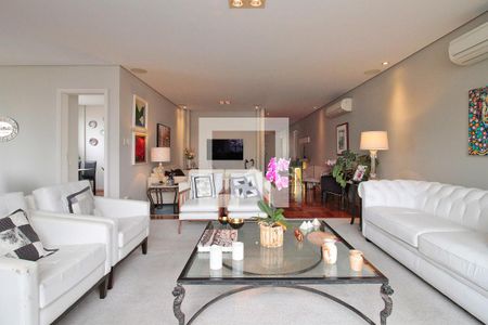 Sala de apartamento para alugar com 3 quartos, 210m² em Santa Cecília, São Paulo