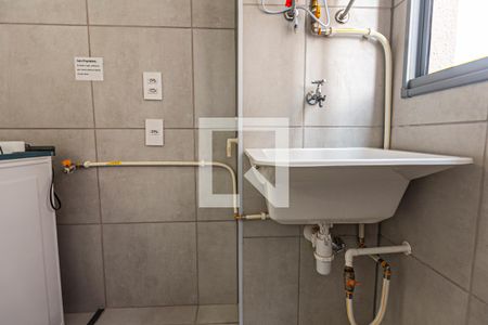 Área de Serviço de apartamento para alugar com 1 quarto, 30m² em Várzea da Barra Funda, São Paulo