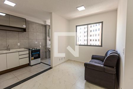 Sala de apartamento para alugar com 1 quarto, 30m² em Várzea da Barra Funda, São Paulo
