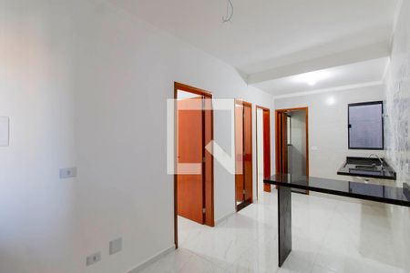 Sala e Cozinha Integrada de apartamento à venda com 2 quartos, 40m² em Vila Santa Isabel, São Paulo