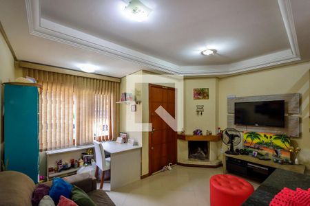 Sala de casa de condomínio à venda com 2 quartos, 78m² em Aberta dos Morros, Porto Alegre