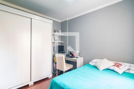 Quarto 1 Suite de apartamento à venda com 3 quartos, 70m² em Vila Valparaíso, Santo André