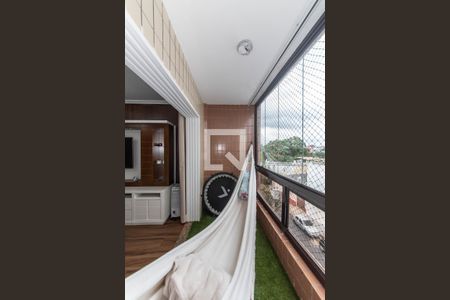 Sacada da Sala de apartamento à venda com 3 quartos, 240m² em Olímpico, São Caetano do Sul