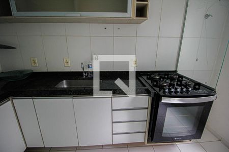 Cozinha - Torneira de apartamento à venda com 1 quarto, 38m² em Parque Sao Vicente, Santo André