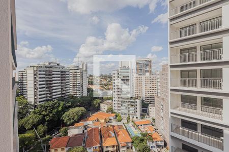 Vista da Varanda de apartamento para alugar com 1 quarto, 30m² em Sumaré, São Paulo