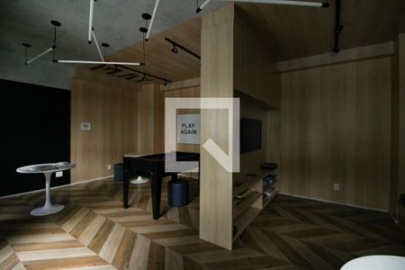 Apartamento à venda com 34m², 2 quartos e sem vagaSalão de jogos