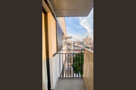 Varanda Sala - Sala de Jantar de apartamento para alugar com 2 quartos, 45m² em Vila Valparaíso, Santo André