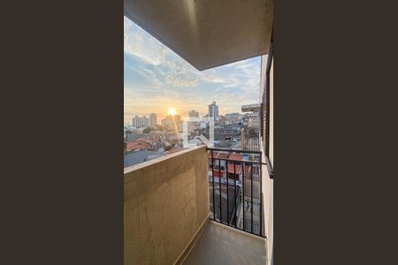 Varanda Sala - Sala de Jantar de apartamento à venda com 2 quartos, 45m² em Vila Valparaíso, Santo André