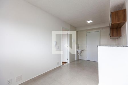 Sala/Cozinha de apartamento para alugar com 1 quarto, 26m² em Barra Funda, São Paulo