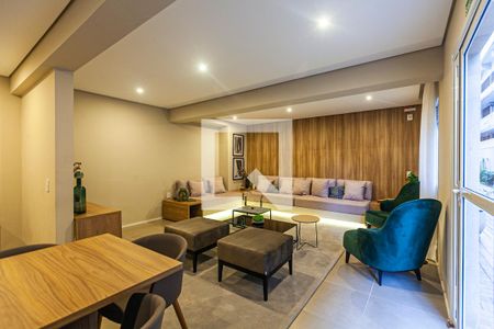 Área comum de apartamento para alugar com 1 quarto, 26m² em Barra Funda, São Paulo