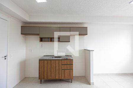 Sala/Cozinha de apartamento para alugar com 1 quarto, 26m² em Barra Funda, São Paulo