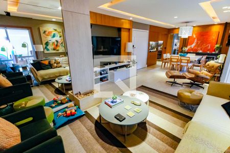 Sala  de apartamento à venda com 4 quartos, 165m² em Vila Andrade, São Paulo